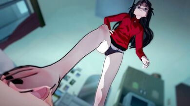 Saved by the Bell(ton) - Tohsaka Rin and Bazett in a heated classroom romp