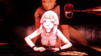 One-Eyed Kokomi and Cake Face Senpai: Ganbare, Ganbare, Senpai!