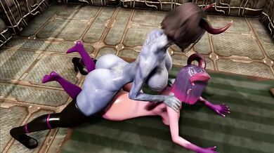 Futa Mistress Pounding Succubus Servant [Didongo]