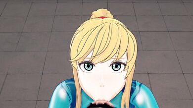 Samus Aran in Metroid BDSM with Bazett