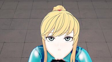 Samus Aran in Metroid BDSM with Bazett