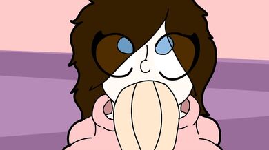 Rewritten as: A young and eager Vanessa pleases her man with oral delights