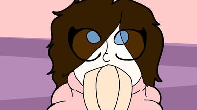 Rewritten as: A young and eager Vanessa pleases her man with oral delights