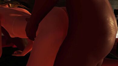 Busty Babe Maya Takes a Big One Up Her Booty