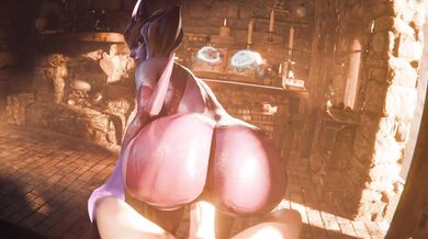 Megaeras Naked Ride with Evelynn