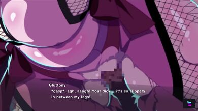 As Taimanin Gluttony devours her way through an endless feast, she becomes more and more depraved, indulging in all manner of hentai pleasures