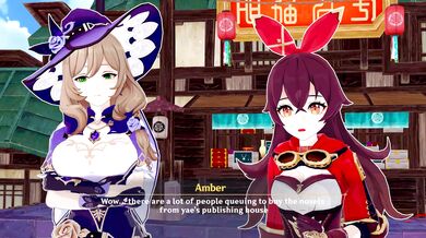 Seduction of the Maid: Lisa Commissions Yae and Miko for a Night of Lustful Pleasure