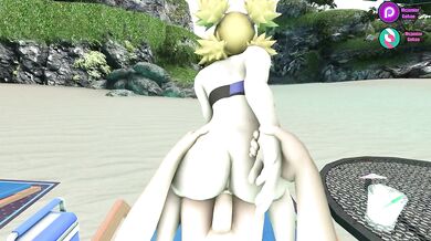 Boruto and Temari engage in a fierce battle of sexual positions, with both fighters eager to claim victory in the bedroom