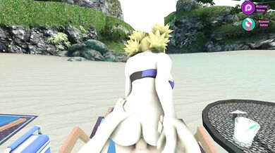 Boruto and Temari engage in a fierce battle of sexual positions, with both fighters eager to claim victory in the bedroom