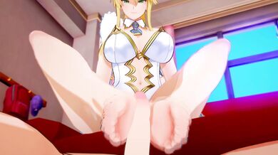 Artoria Pendragon and Fate/Grand Order - Bazett the Demon Slayer