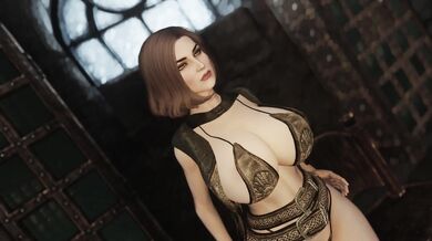 A Night in Skyrims Dragon Den with a Flexible Elf Maid