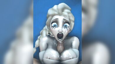 The Frozen Queens For*ced Oral Service