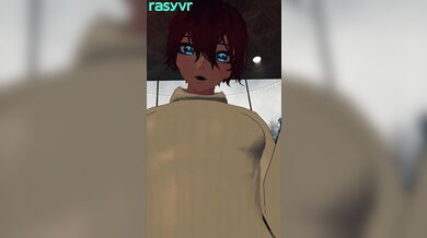 Dirty teen next door seduces you with his big cock