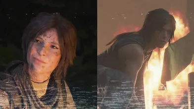 Lara Croft gets fucked in every hole by her blacked out captors