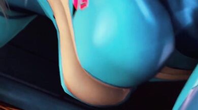 Watch as the beautiful monster girl MK-2 works her way through a wickedly erotic adventure!