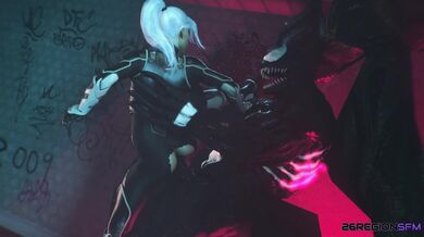 The Ultimate Hentai Battle: Black Cat Versus Venom in a Thrilling SFM Adventure!