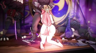Miko, Raiden and Shotguns Steamy Orgy Night