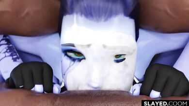 Busty Blonde In Hexagonal Gym Equipment Racks Erogenous Zone