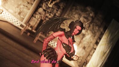 Watch as a young maid is summoned by her succubus mistress and put to the test, in this steamy preview of The Succubus Servant