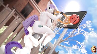 Penetration of the Raritys Muffin (Hentai Maid) with a huge dick