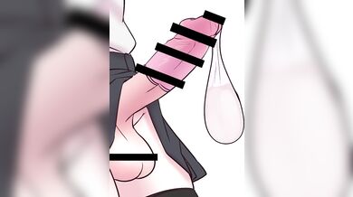 Tickling the Tiny Futa Cumshot