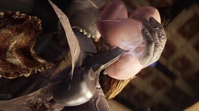 The Mighty Futanari Giantess Stretches Serenas Delicate Ass