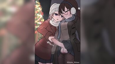 Excited Girlfriend Pleasure Outdoor