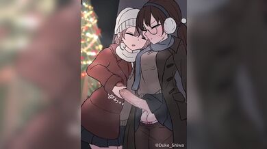 Excited Girlfriend Pleasure Outdoor