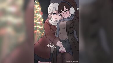 Excited Girlfriend Pleasure Outdoor