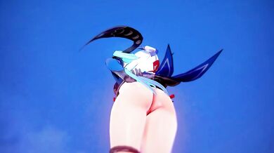 Rewritten: Sexy Dance Show with Jing Liu in LILAC Panties and Bra