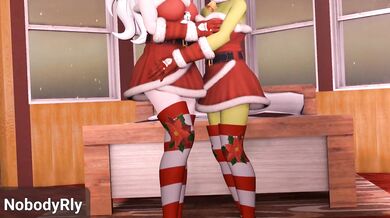 A Christmas Tale of Cheelai and Android 21 (Naughty Version)