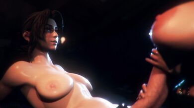 The Lustful Centra Part I - Tifa vs Aerith: The Hentai Porn Video