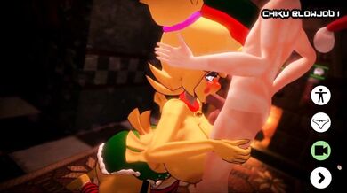 Rewritten as: A Charming Blowjob with a Sides View and Slow Motion