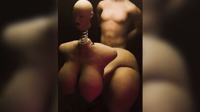 Sexual Tension Rises as a Coiled Woman Unfurls Her Spiral Desires