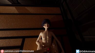 Kazuha and her Sexy Librarian Fantasy with Scaramouche XXX