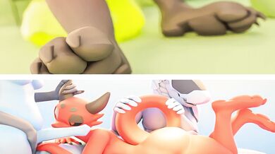 Husband and Wife Love-Making Session Turns Into a Hentai Artist Showcase (PMV)