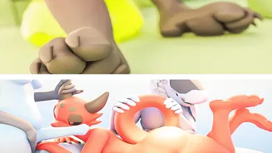 Husband and Wife Love-Making Session Turns Into a Hentai Artist Showcase (PMV)