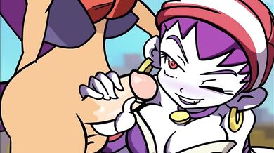 Tentacle-Ridden Love Making: A Futa Shantae, Risky Boots and Rottytops XXX Parody
