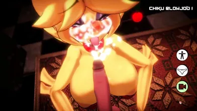 Eager Maid Sucks and Blows to an Orgasmic Finish!