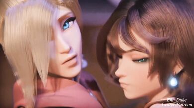 Merciless Kiss: A Three-Way with Kiriko and Mercy