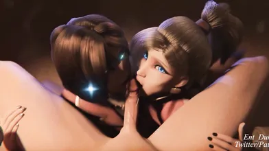 Merciless Kiss: A Three-Way with Kiriko and Mercy