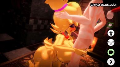 The Chikunator - Ultra-Fast Blowjob View from a Side Angle