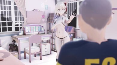 The Tempting Maid: Lycoris Rebound Sex