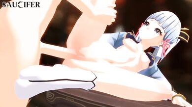 Ayakas Looped Spooning with Saucifer 3D
