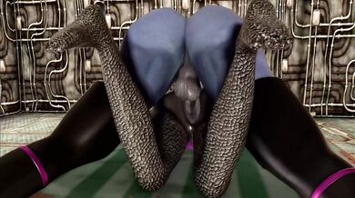 Bulging Cock Succubus Dominates Futa Demoness in Heated Pounding