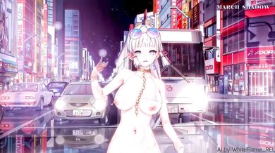 Japanese Schoolgirl Double Penetration with Ayaka and Rainbow