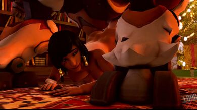 Blizzard Games - Overwatch: Pharah and Futa Orisa, an Incredible Hentai Parody