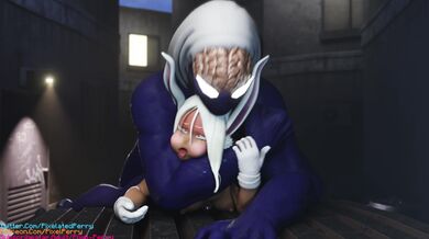 Panty-Wetting Penetration: Nomu Takes Down Mirko!