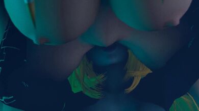 Watch Midna and Zelda indulge in a hot threesome with Link!