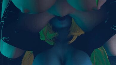 Watch Midna and Zelda indulge in a hot threesome with Link!